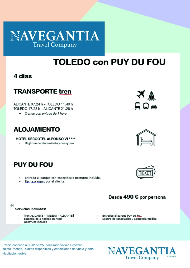 Toledo con PUY DO FOU 